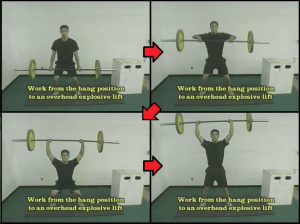 baseball strength training 4 hanging snatch