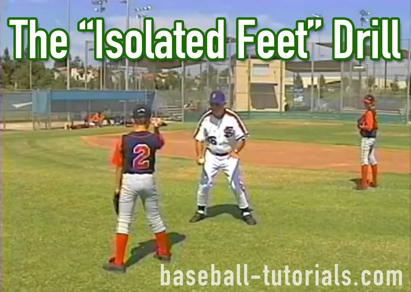 throwing drill isolated feet