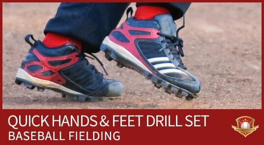 quick hands and feet fielding drill set